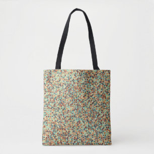 Abstract Geometric Pattern generative computationa Tote Bag