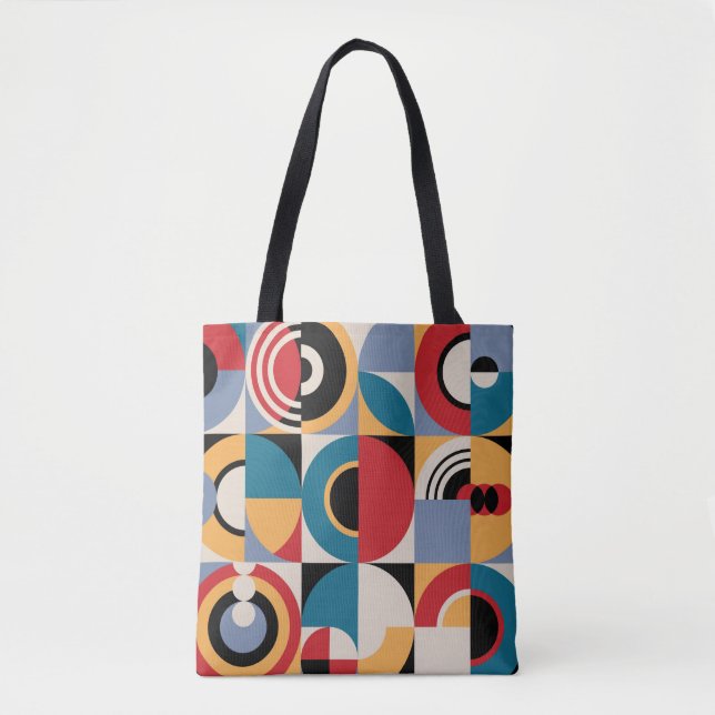 Abstract geometric pattern. Memphis style print de Tote Bag (Front)