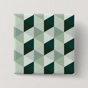 Abstract Geometric Pattern - No. 01 15 Cm Square Badge
