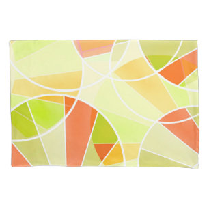 Abstract geometric pattern  pillowcase