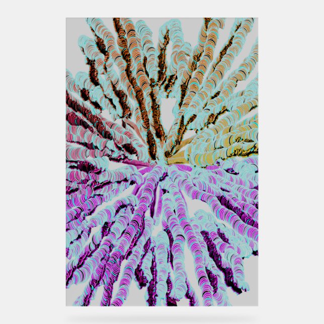 Abstract Geometric Pattern Poster  (Front)