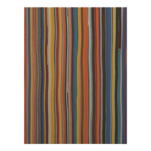 Abstract Geometric Pattern Poster