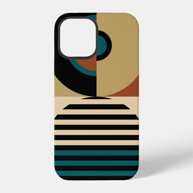 Abstract geometric pattern. Seamless memphis style iPhone Case (Back)