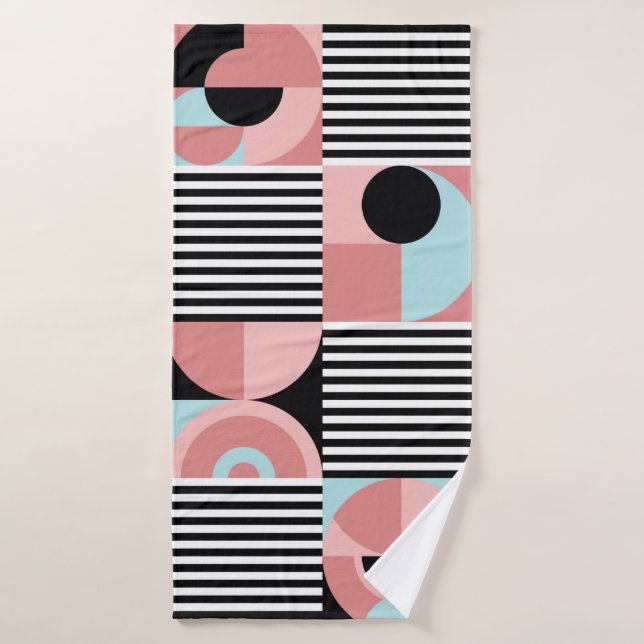 Abstract geometric pattern. Seamless modern print  Bath Towel (Bath Towel)