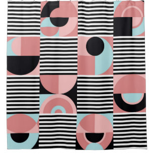 Abstract geometric pattern. Seamless modern print Shower Curtain