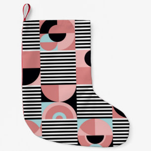 Abstract geometric pattern. Seamless modern print Small Christmas Stocking