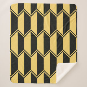 Abstract geometric pattern  sherpa blanket