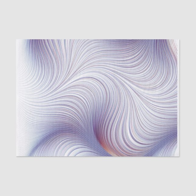 Abstract Geometric Pattern  Tissue Paper (Front)