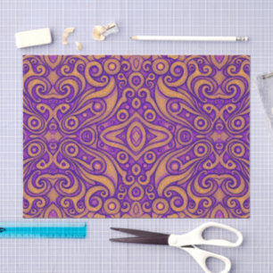 Abstract Geometric Pattern, Tissue Paper