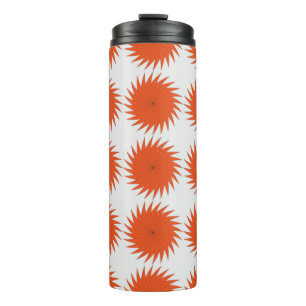 Abstract geometric pattern with stripes, lines. A  Thermal Tumbler
