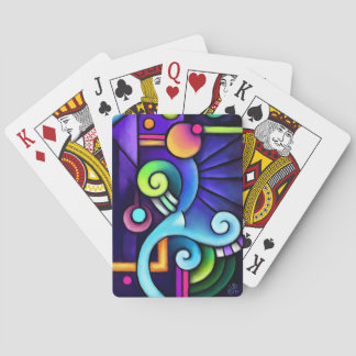 Abstract Geometric Playing Cards