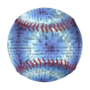 abstract geometric poligonal texture baseball