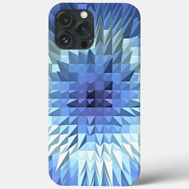 abstract geometric poligonal texture Case-Mate iPhone case (Back)