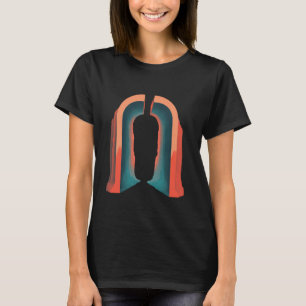 Abstract Geometric Portal Art Print T-Shirt