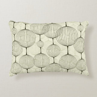 Abstract geometric, seamless background pattern. decorative cushion