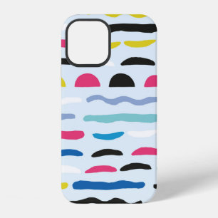 Abstract geometric seamless decorative pattern iPhone 12 case