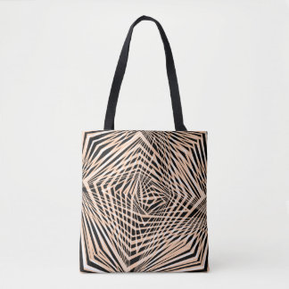 Abstract Geometric Seamless Design Tote Bag