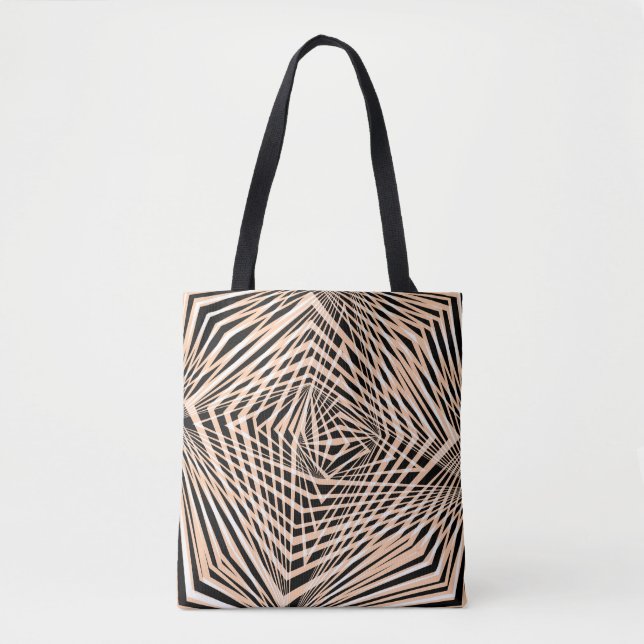 Abstract Geometric Seamless Design Tote Bag (Front)