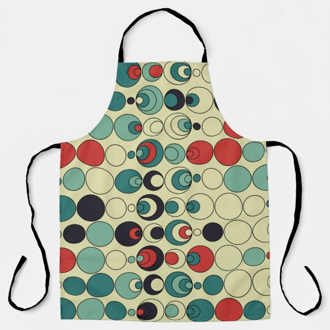Abstract geometric seamless pattern design. apron (Front)