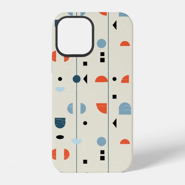 Abstract geometric seamless pattern inspired by mi iPhone case (Back)