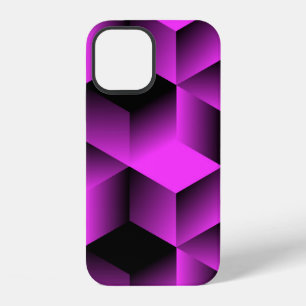 abstract geometric seamless pattern with grid of c iPhone 12 case