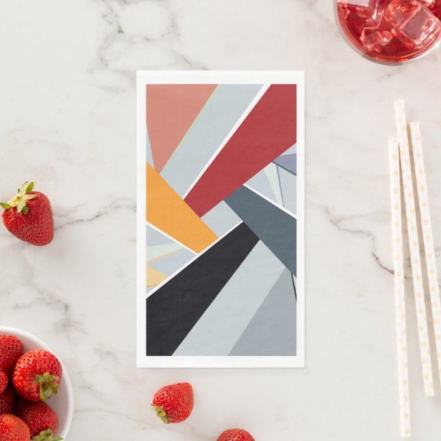 Abstract Geometric Shape 2 Napkin (Insitu)