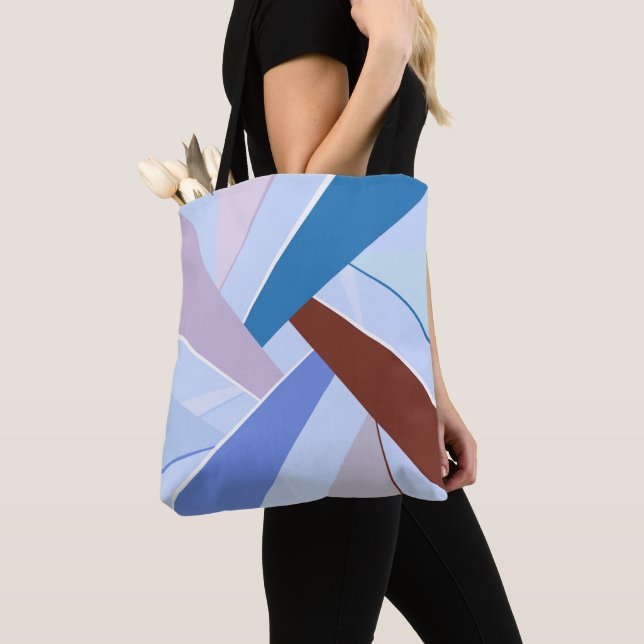 Abstract Geometric Shape 3 Tote Bag (Close Up)