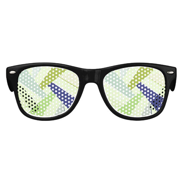 Abstract Geometric Shape 4 Kids Sunglasses (Front)