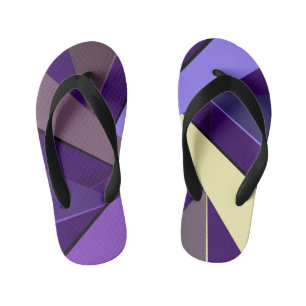 Abstract Geometric Shape 5 Kid's Thongs