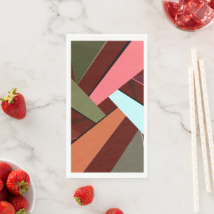 Abstract Geometric Shape 7 Napkin