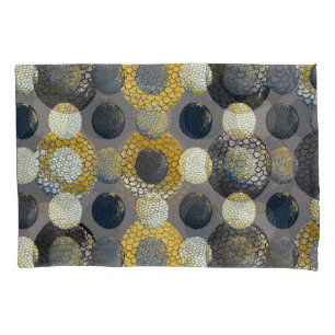 Abstract Geometric Shapes: Colourful Watercolor. Pillowcase