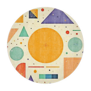 Abstract Geometric Shapes Design Cutting Board