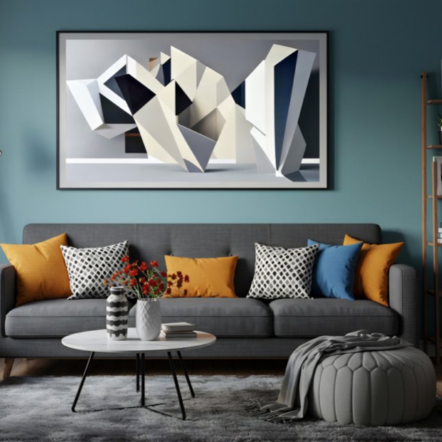 Abstract Geometric Shapes Poster (Creator Uploaded)