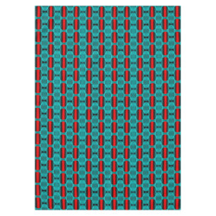 Abstract geometric texture tablecloth