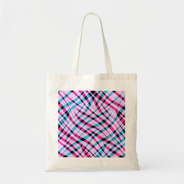 Abstract, geometric tote bag (Front)