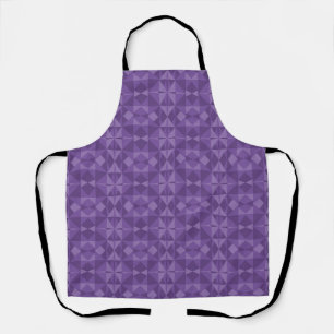 Abstract Geometric Triangle Pattern Apron
