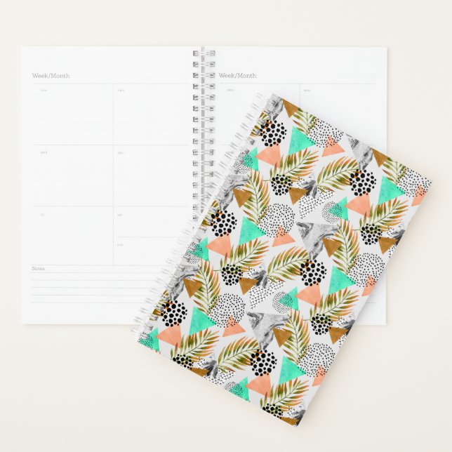 Abstract Geometric Tropical Leaf Pattern Planner (Display)