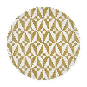 Abstract Geometric: Vintage Seamless Pattern Cutting Board