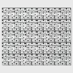 abstract geometric  wrapping paper