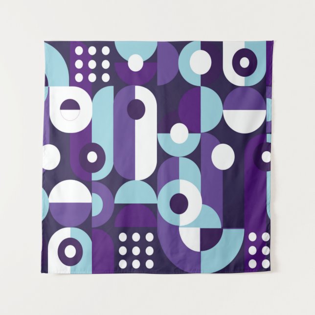 Abstract geometrical formsabstract,art,artwork,bac tapestry (Front)