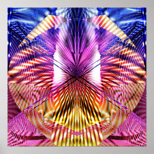 Abstract Geometry 1.2d Poster