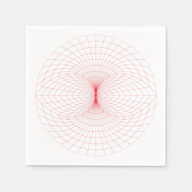 Abstract Geometry Napkin (Front)