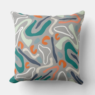 Abstract Geometry Patterns ;  Cushion