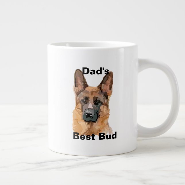 Abstract German Shepard Speciality Mug (Right)