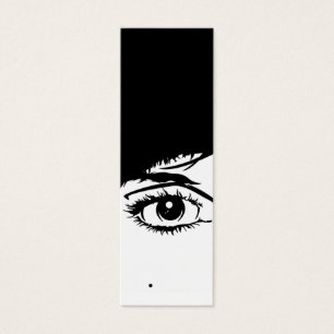 Abstract Girls Face Bookmark