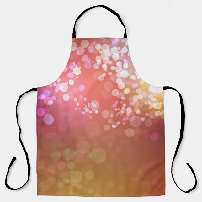 Abstract glamourous sparkle background. apron (Front)