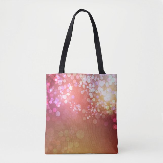 Abstract glamourous sparkle background. tote bag (Front)