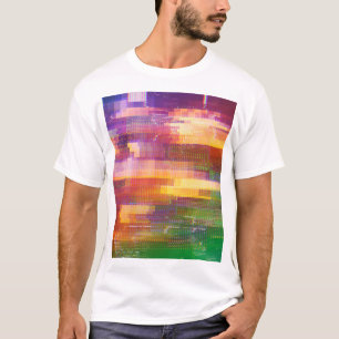 Abstract glitch: test screen texture T-Shirt