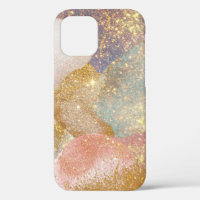 Abstract glitter galaxy purple pink space sparkle