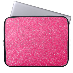 Abstract glitter lights background. de-focusedback laptop sleeve